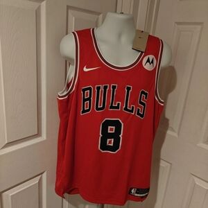 Nike Chicago Bulls Zach Lavine Icon Edition Swingman Jersey Size XXL DN2000-657